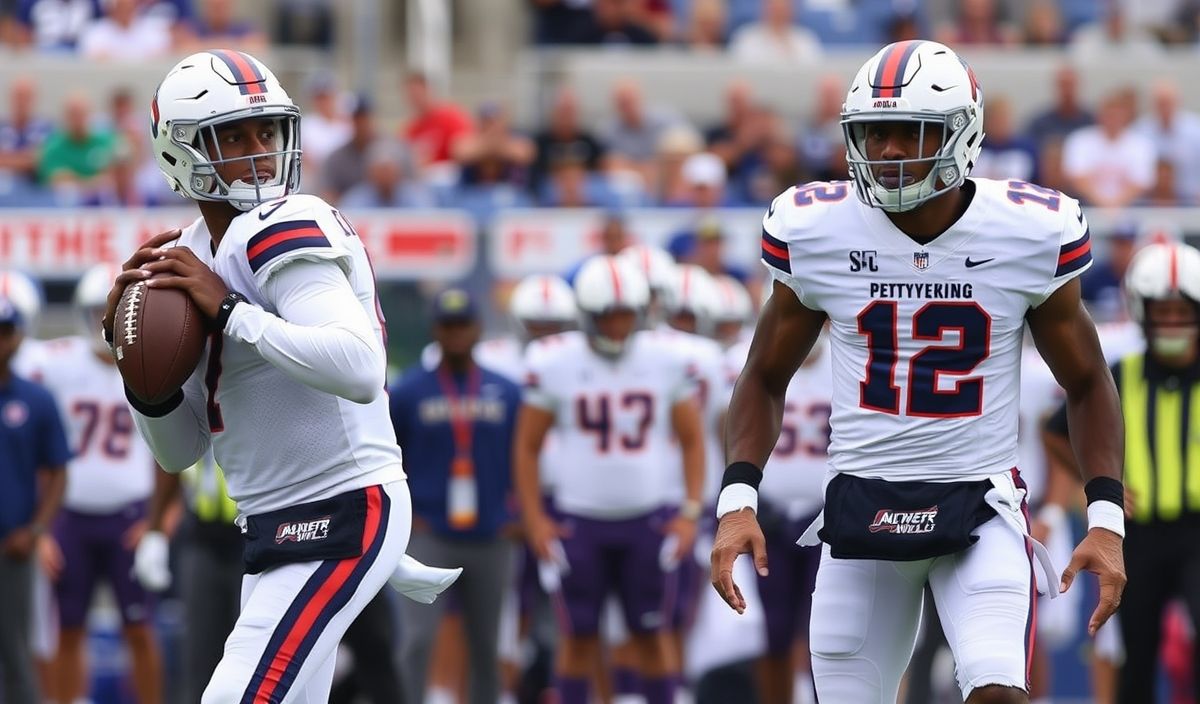 2025 Senior Bowl Insights: Quarterbacks Jalen Milroe and Jaxson Dart Struggle on Day 1