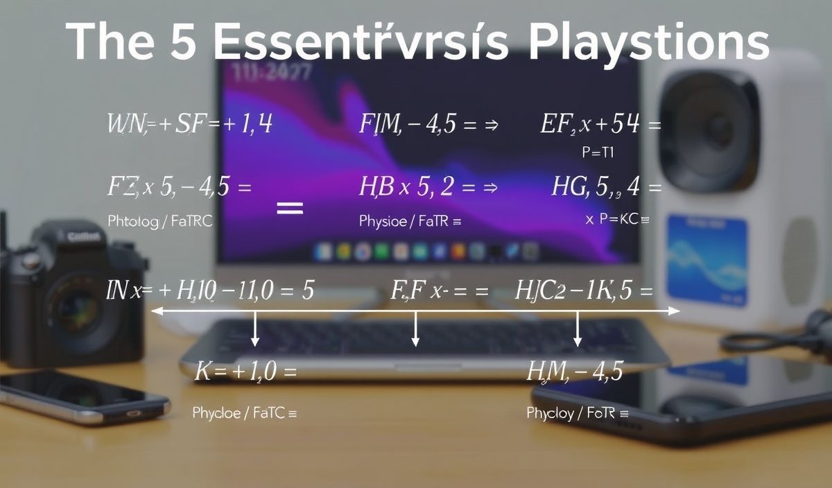 The Foundations of Tech: 5 Essential Physics Equations