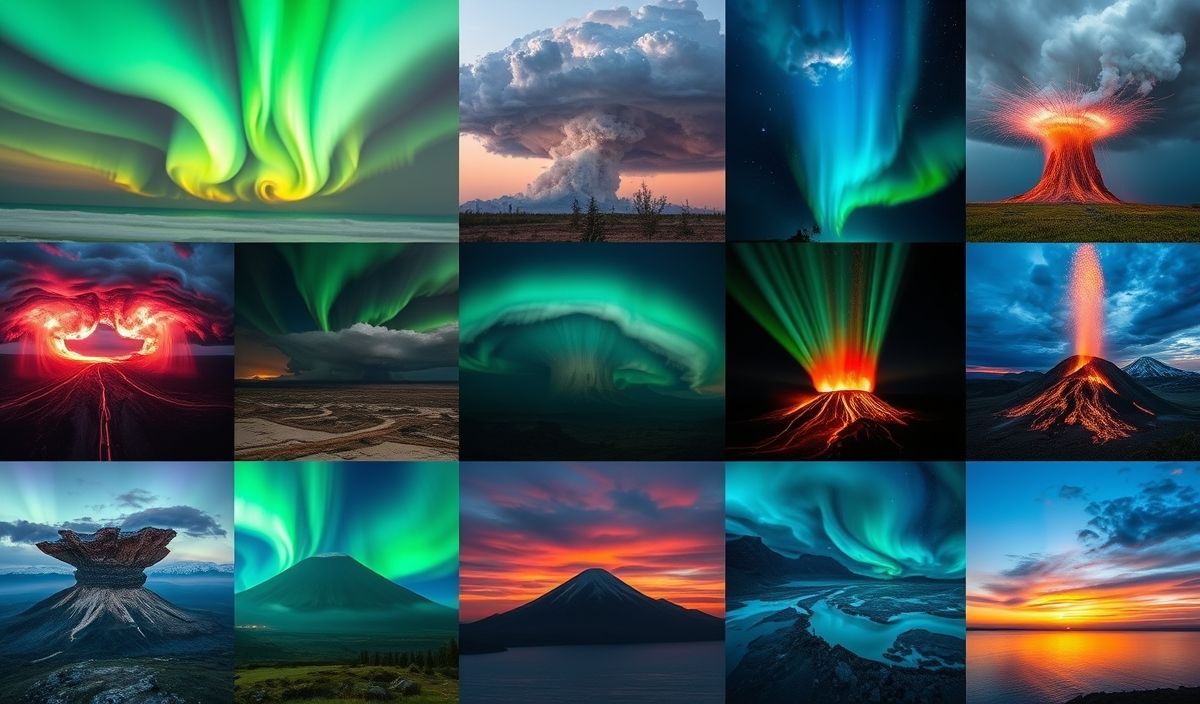 Captivating and Perilous Wonders: Top 50 Natural Phenomena Explored