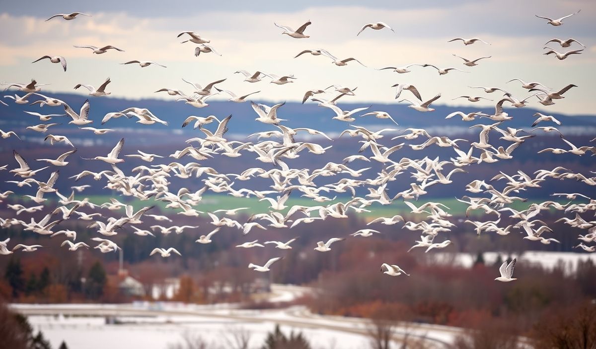 Lehigh Valley at Center of HPAI Resurgence, Threatens 5,000 Snow Geese Population