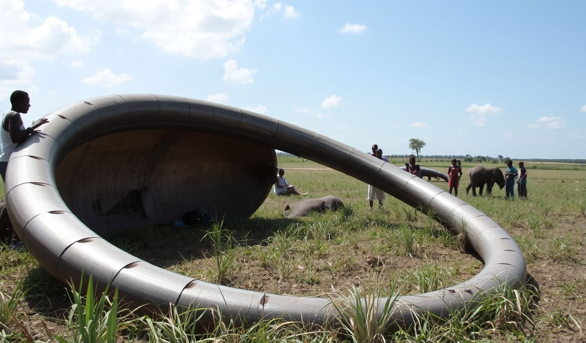 Mysterious Metallic Ring Crash Lands in Kenya: Space Agency Confirms Speculations