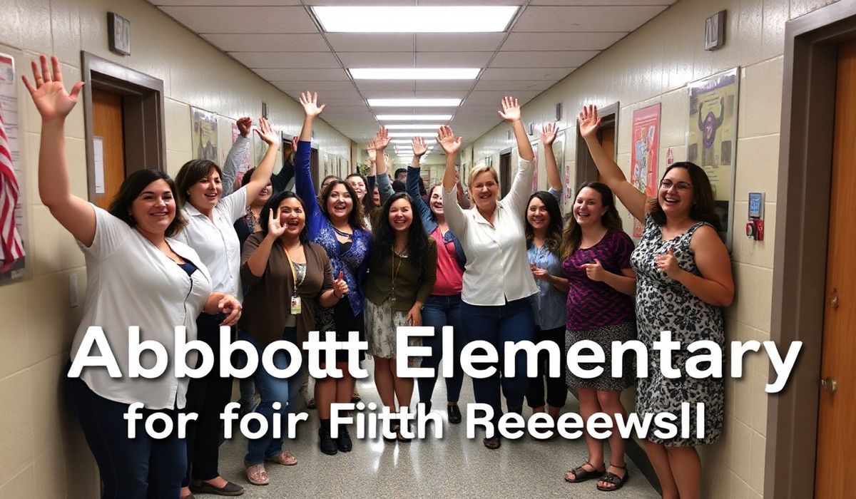 Abbott Elementary Secures a Fifth Season Renewal at ABC