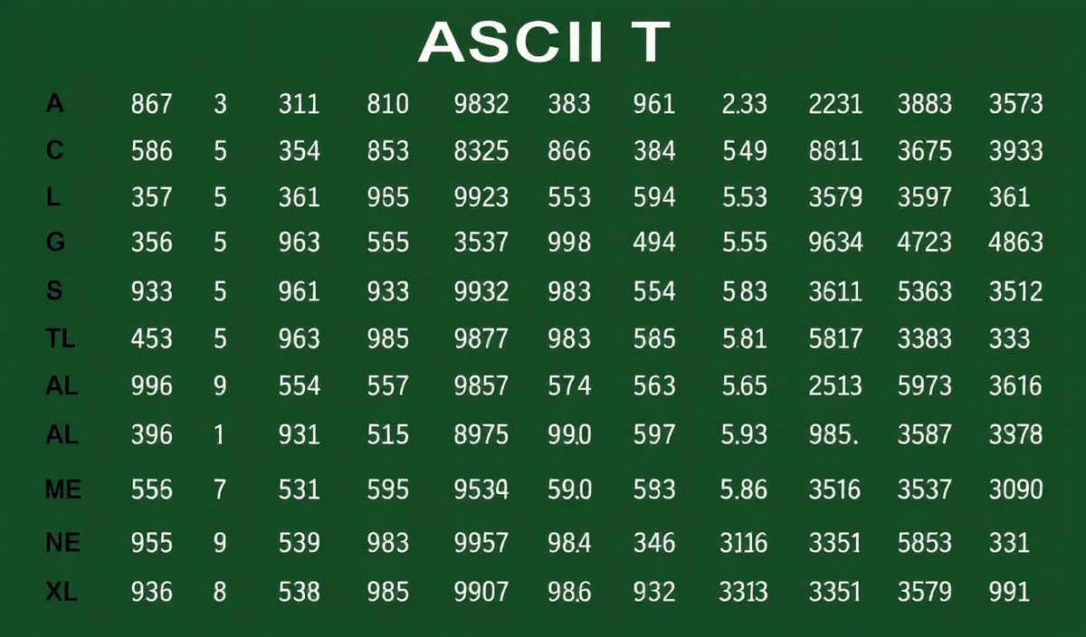 Comprehensive Guide to ascii table Useful APIs and Code Examples