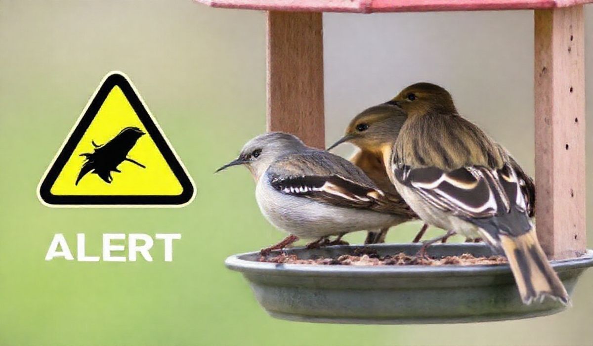 El Paso Bird Flu Alert: Experts Advise Halting Bird Feeder Use