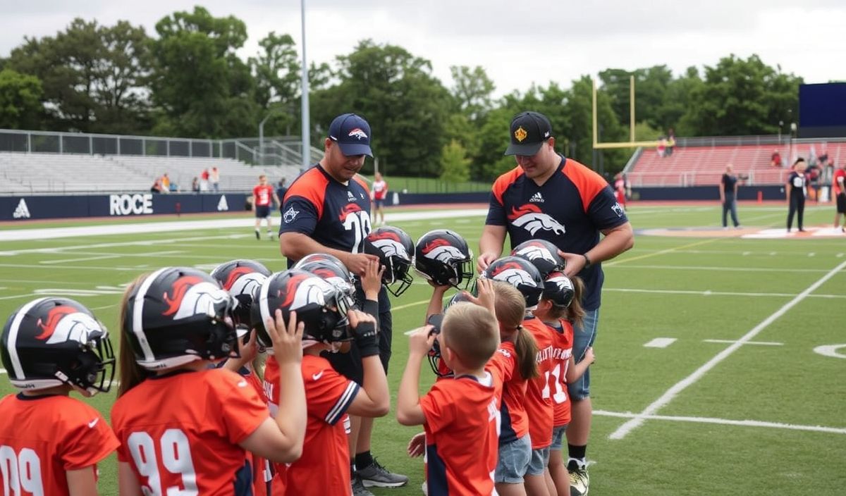 Denver Broncos Donate Over 15,000 Cutting-Edge Helmets to Support Colorado High-School Football