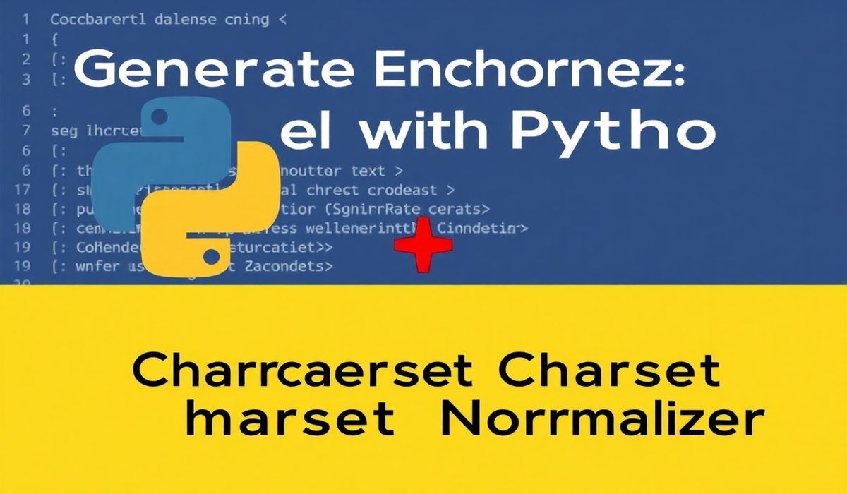 Understanding Character Encoding Simplified with Charset Normalizer