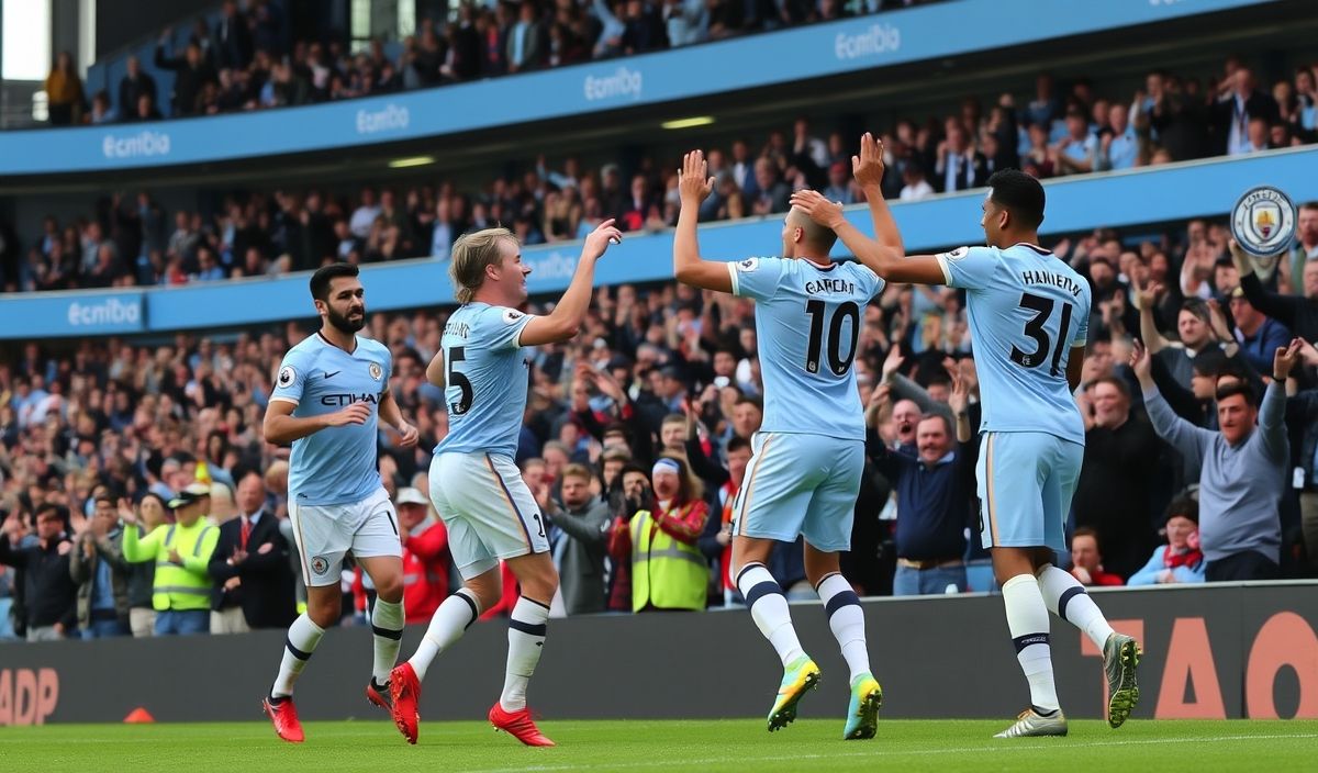 Manchester City Triumphs to Secure Champions League Dream