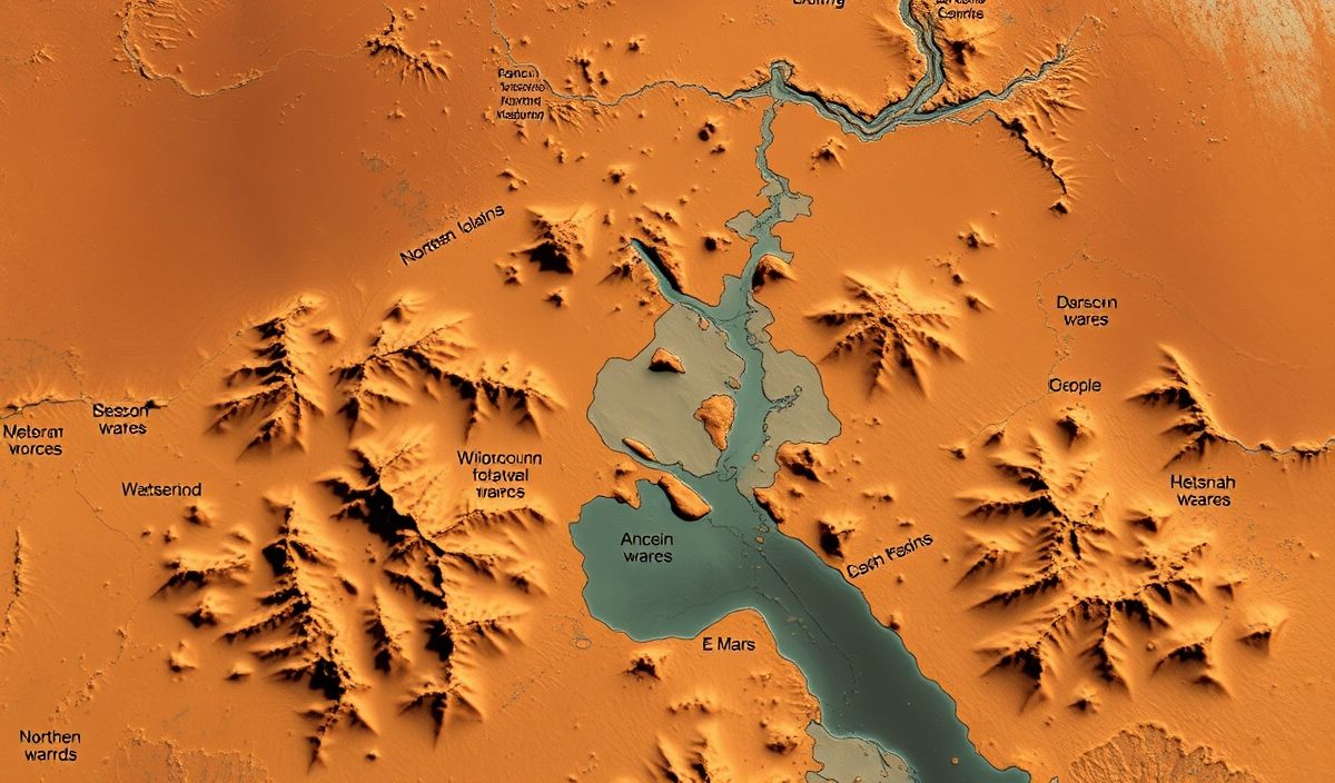 Unveiling Mars: Evidence of Water through Mound and Hill Formations