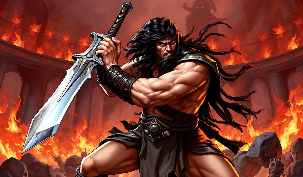 Conan the Barbarian Joins Mortal Kombat 1: A Brutal Preview of His Fatality