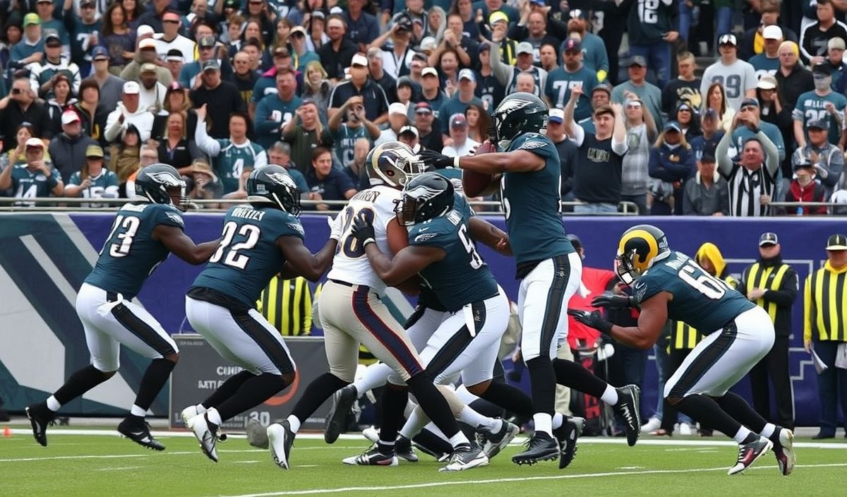 Eagles Triumph Over Rams Despite Offensive Hurdles: A Closer Look