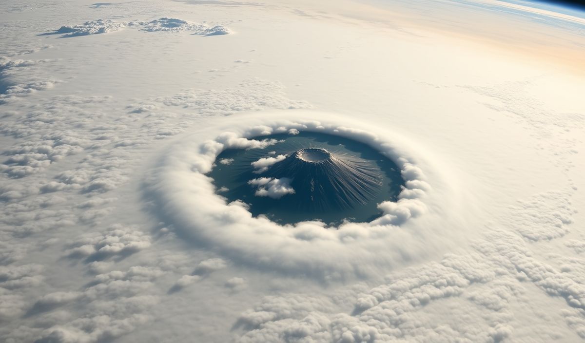 A Captivating View of Mount Vesuvius from Landsat 8 Satellite