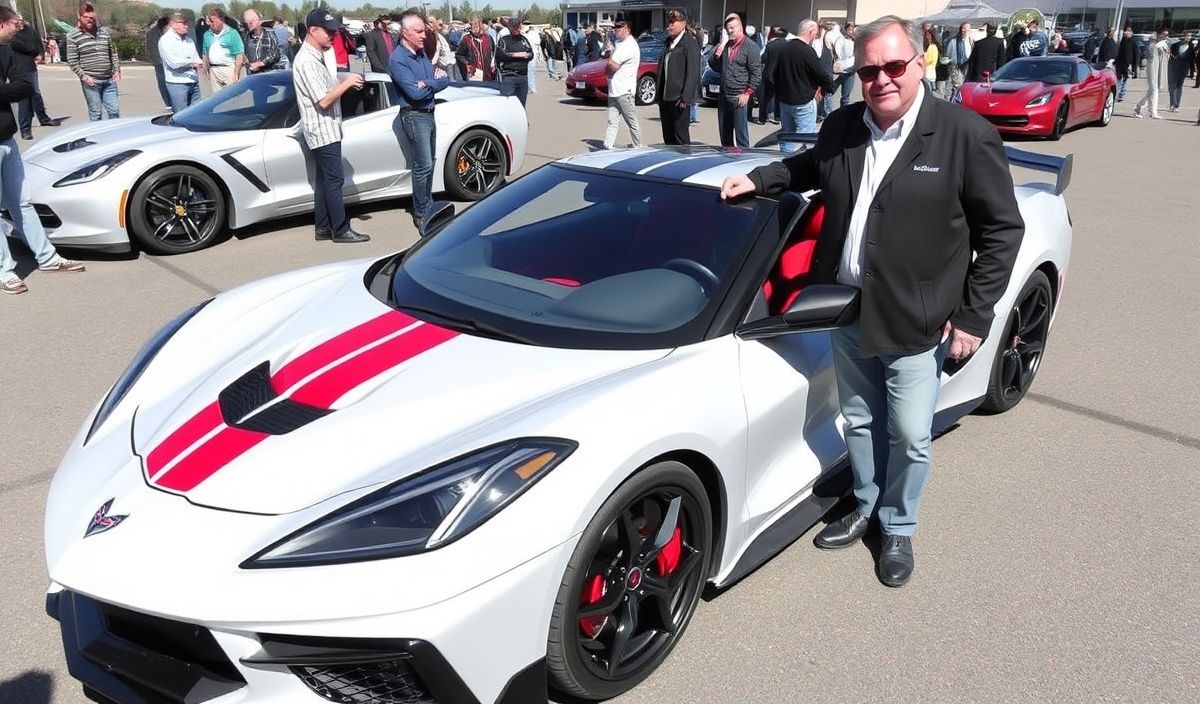 NASCAR’s Rick Hendrick Acquires First 2025 C8 Corvette ZR1 for $3.7 Million at Barrett-Jackson