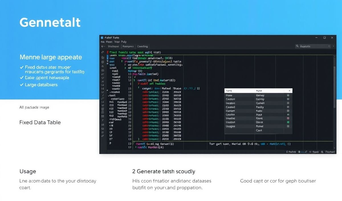 Comprehensive Guide to Fixed Data Table for Seamless Data Management