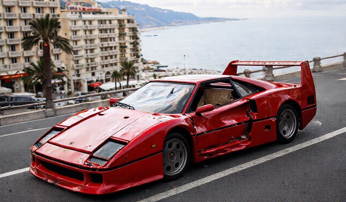 Luxury in Shambles: Lando Norris’ £2M Ferrari F40 Crashes in Monaco