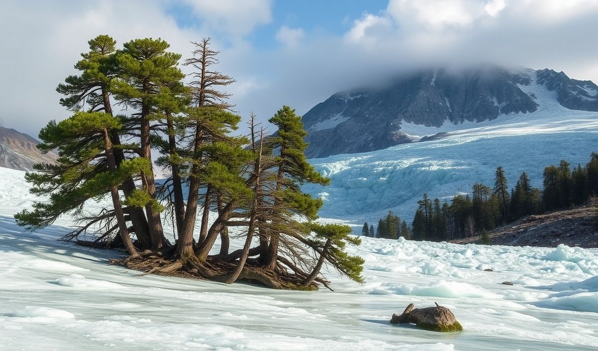 5,000-Year-Old Frozen Forest Unveiled by Climate Change