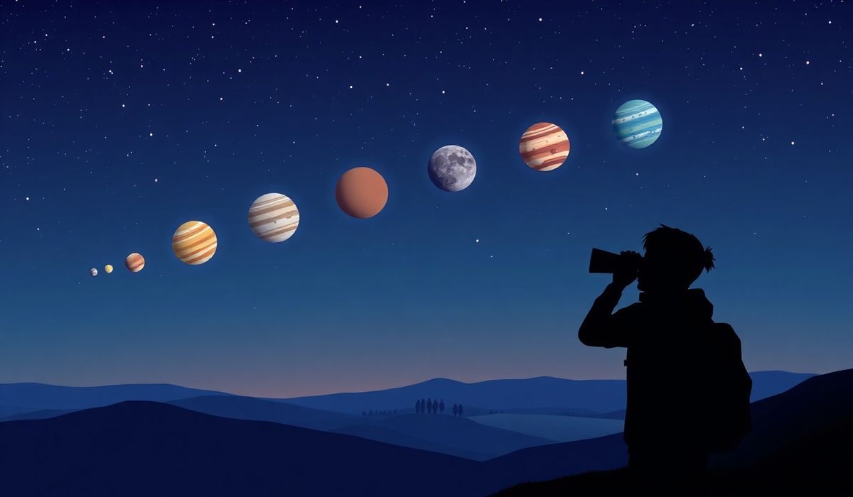 Celestial Spectacle: Witness the January Parade of Planets