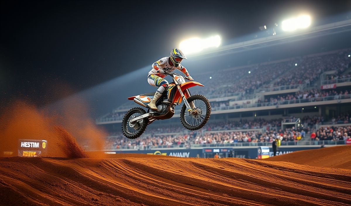 Thrilling Performance Shifts Highlight 2025 Anaheim 2 Supercross Practice