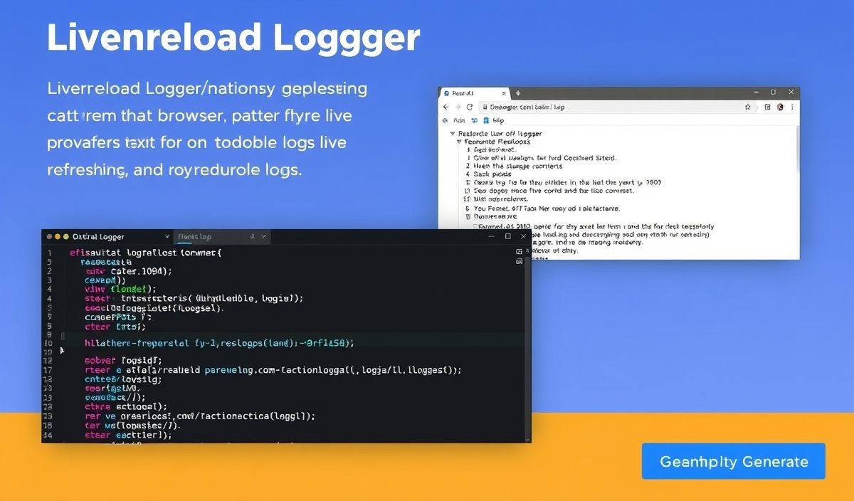 Maximize Development Efficiency with Livereload Logger Comprehensive API Guide and App Example