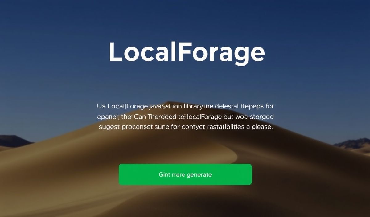 Understanding LocalForage and Its Powerful Browser Storage Capabilities