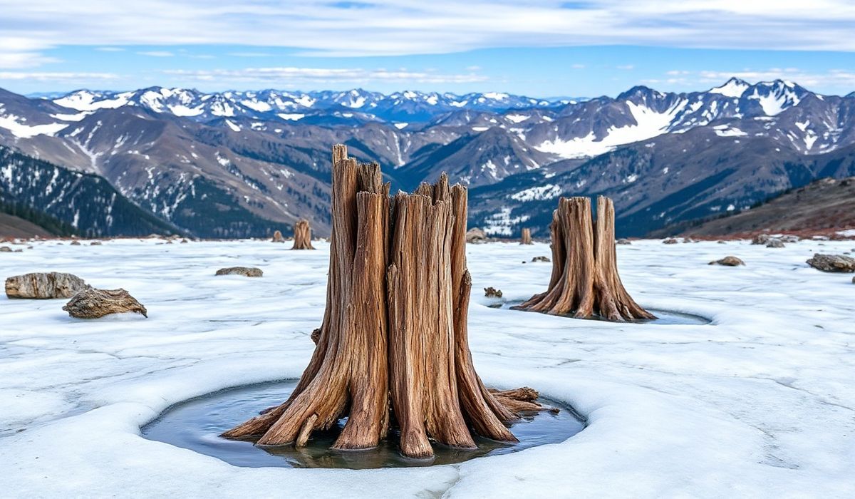 Millennia-Frozen Whitebark Pines Unearthed: A 5,900-Year-Old Time Capsule in Wyoming