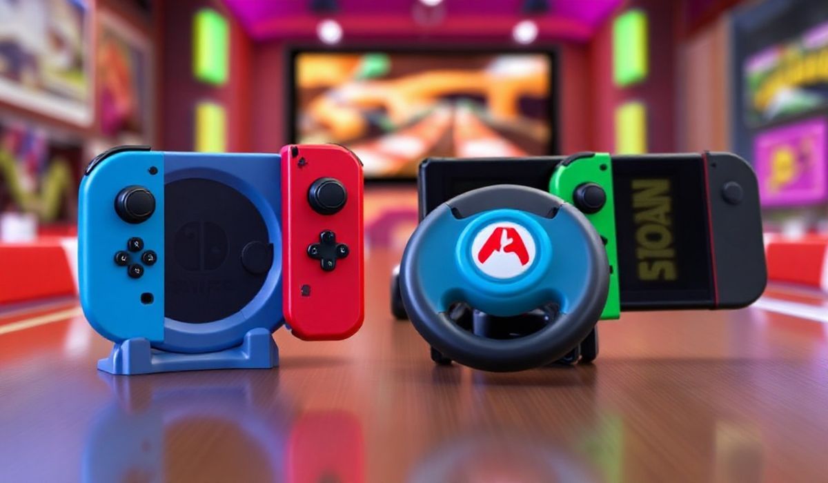 Nacon Unveils Innovative Accessory Line for Nintendo Switch 2, Including Mario Kart Enhancements