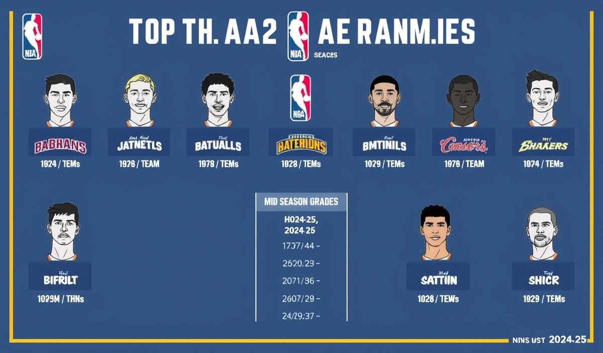 NBA 2024-25 Season: Midseason Power Rankings and Grades Revealed