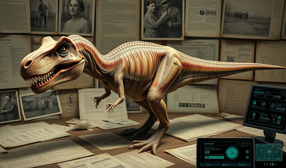 Lost Dinosaur Rediscovered Through Wartime Photos