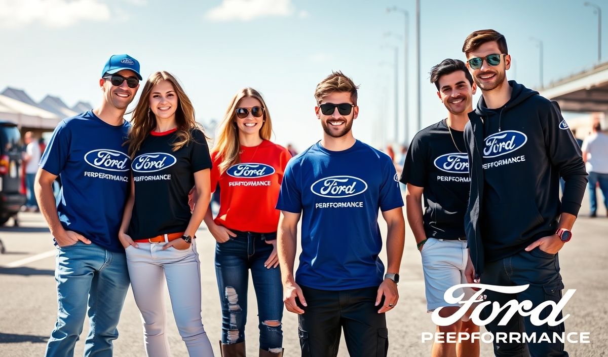 Ford Launches New Racing-Themed Apparel Ahead of 2025 Season