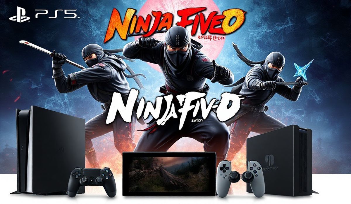 Classic Action Game Ninja Five-O Makes a Comeback on Modern Consoles and PC