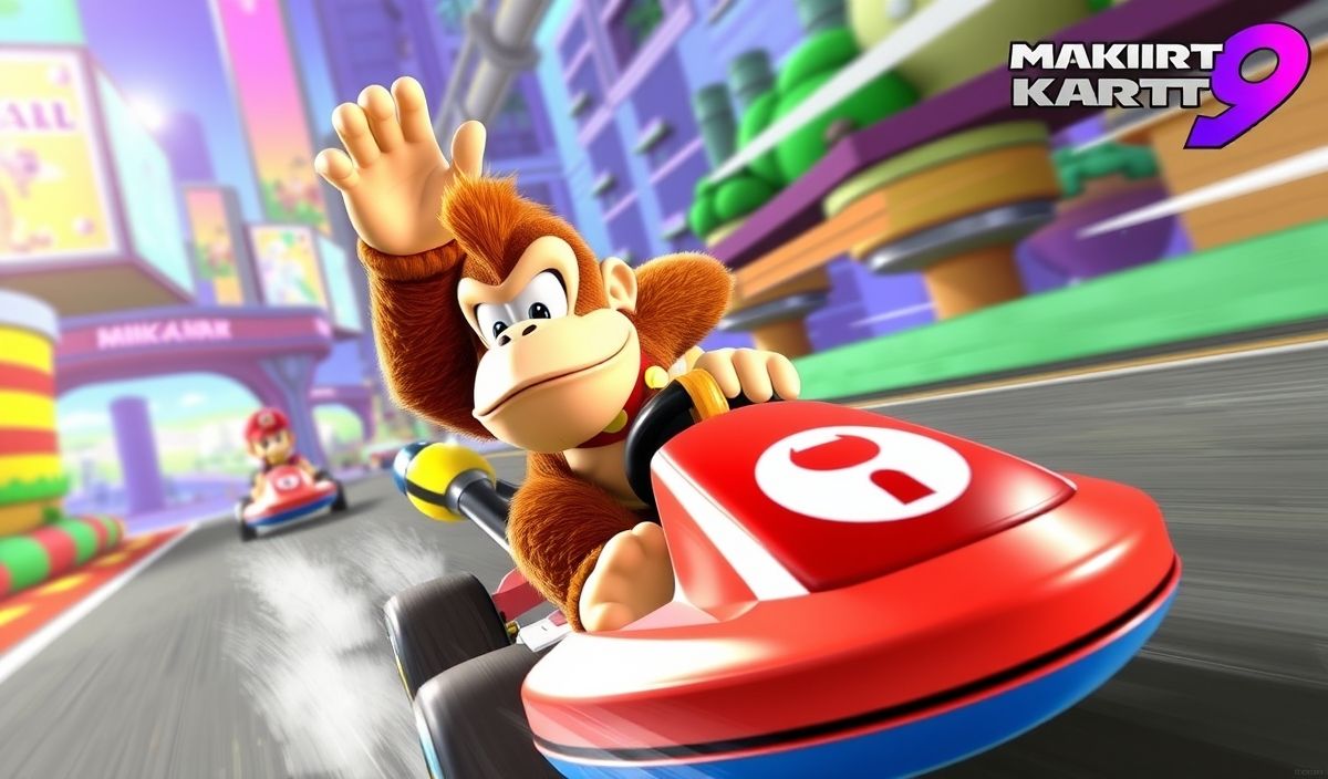 Nintendo Unveils Bold New Look for Donkey Kong in Switch 2 and Mario Kart 9