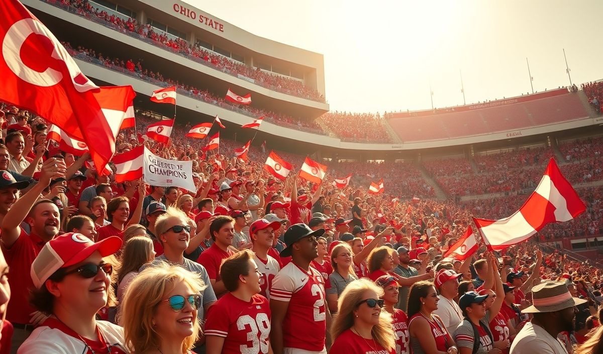 Ohio State Buckeyes Celebrate Historic National Championship with Fans