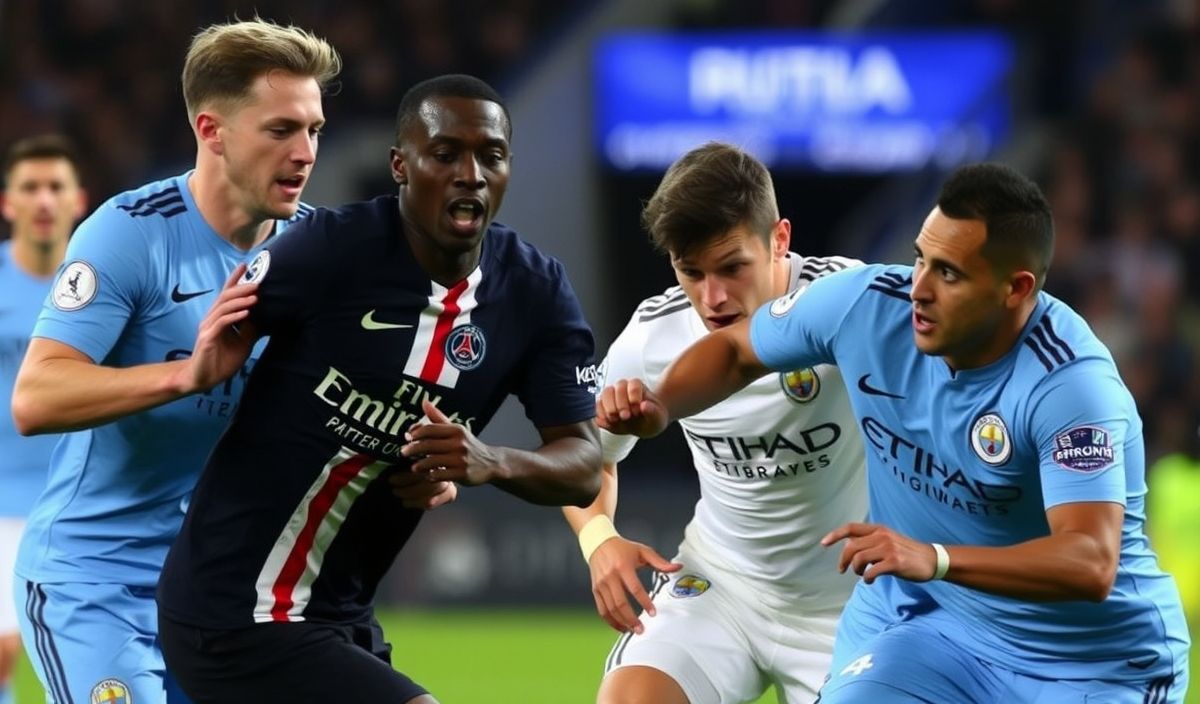 Paris Saint-Germain Triumph Adds to Manchester City’s Champions League Struggles