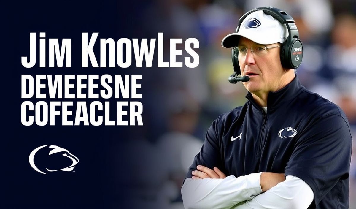 Penn State Secures Jim Knowles as New Defensive Coordinator in Strategic Move