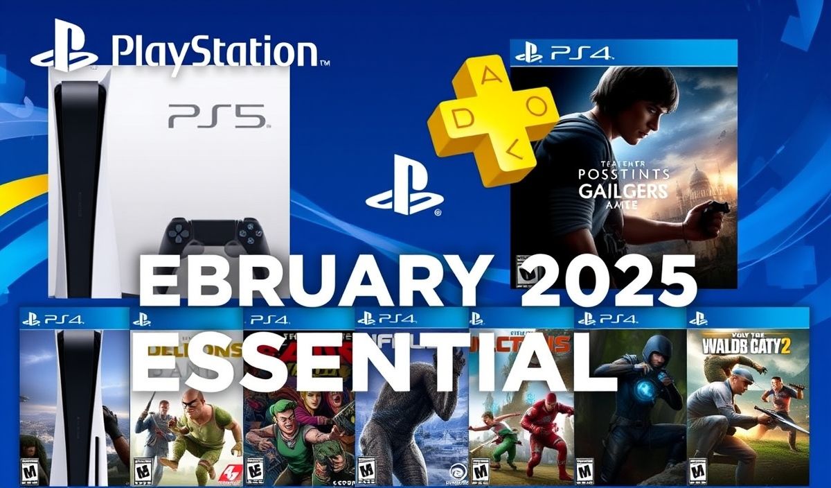 Exciting February 2025 Line-Up for PS Plus Essential Games Revealed