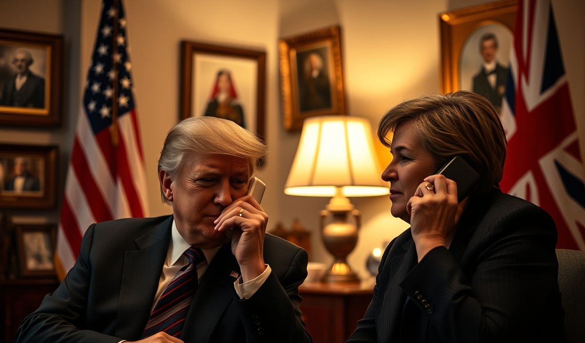 President Trump Extends Condolences to UK Prime Minister Starmer in Heartfelt Call