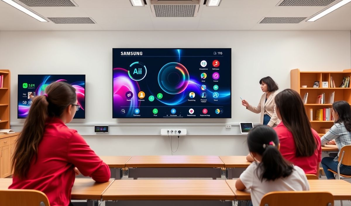 Samsung Revolutionizes Classroom Tech with Android 15 and AI Integration