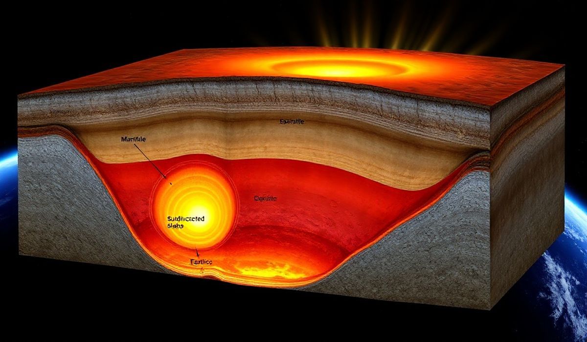 Hidden Realms Beneath Earth’s Mantle: Uncovering the Mystery of Sunken Slabs