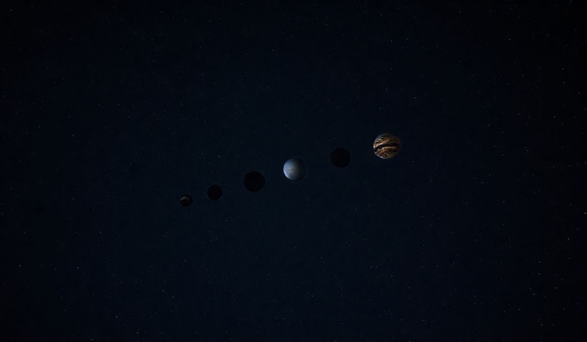 Celestial Showcase: Rare Seven-Planet Alignment Illuminates the Night Sky