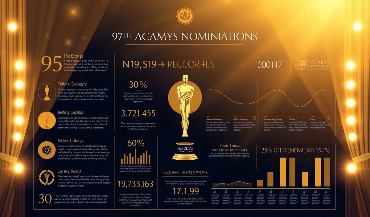 Record-Breaking Nominations Announced: Highlights from the 97th Academy Awards