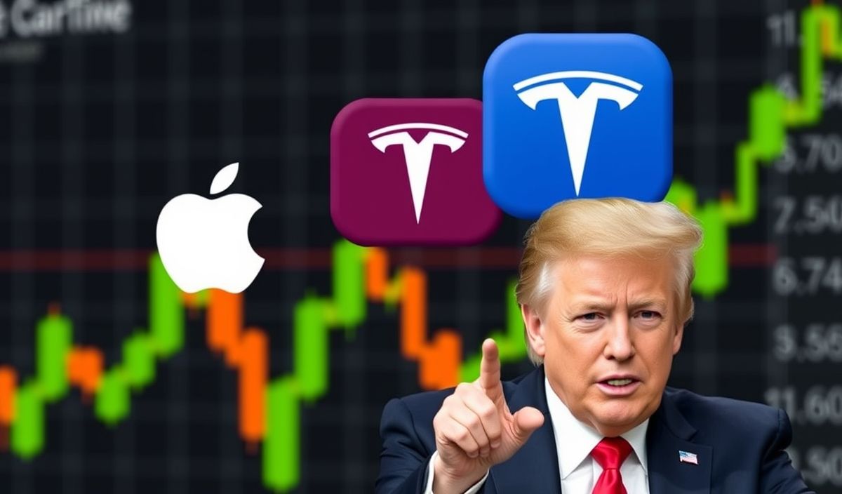 Trump’s Demands Shake Stock Market as Apple and Tesla Earnings Approach