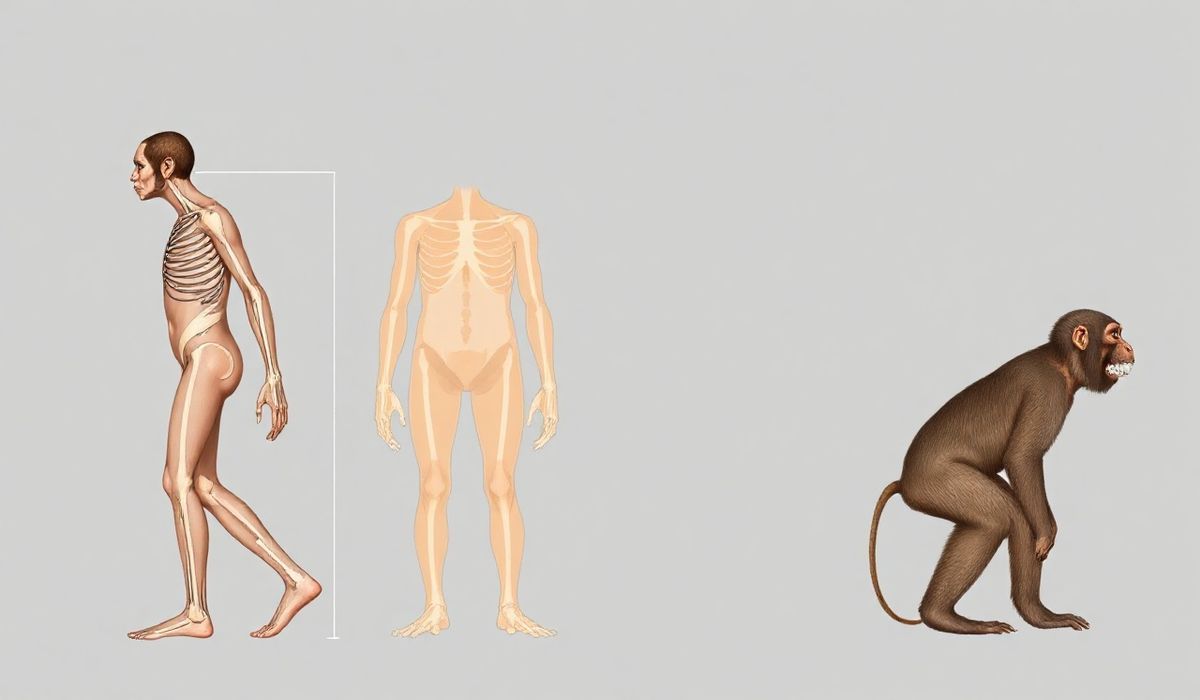 Unveiling Evolution: Why Human Anatomy Stands Out from Our Closest Relatives