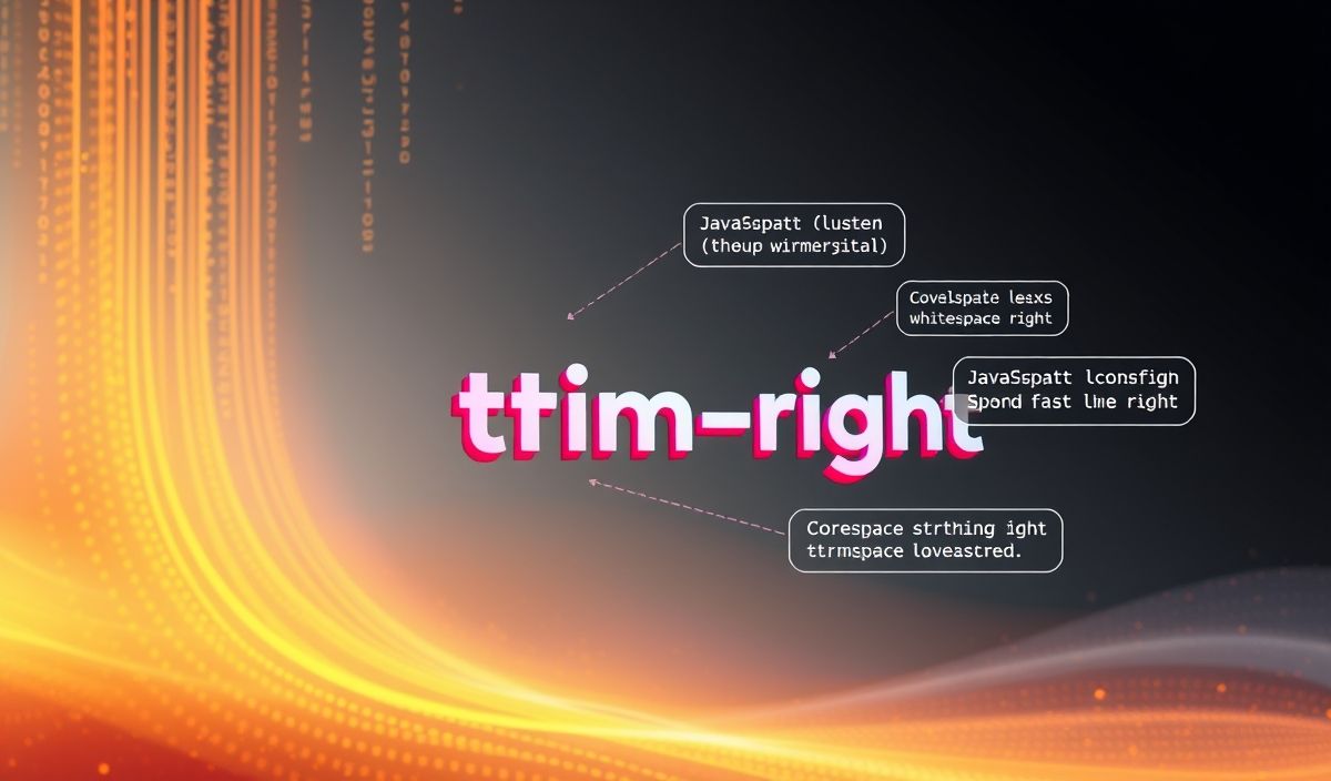 Comprehensive Guide to JavaScript `trim-right` for Optimizing String Manipulation