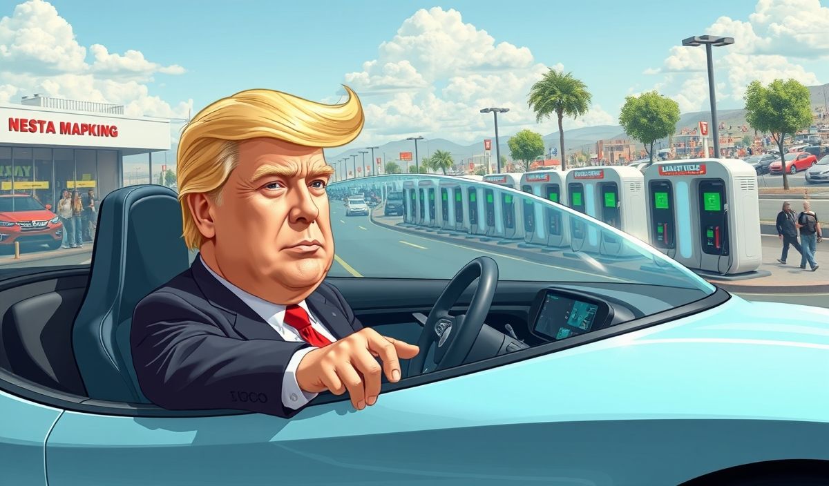 Trump’s Sudden Shift on Electric Vehicles: A Sign of What’s to Come?