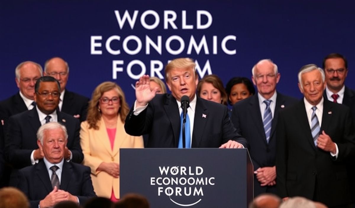 Trump’s Bold Call to Action at Davos: Invest in the US or Face Tariffs