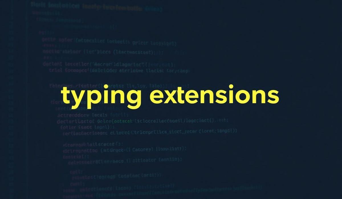 Extend Python Typing with the Powerful Typing Extensions Module