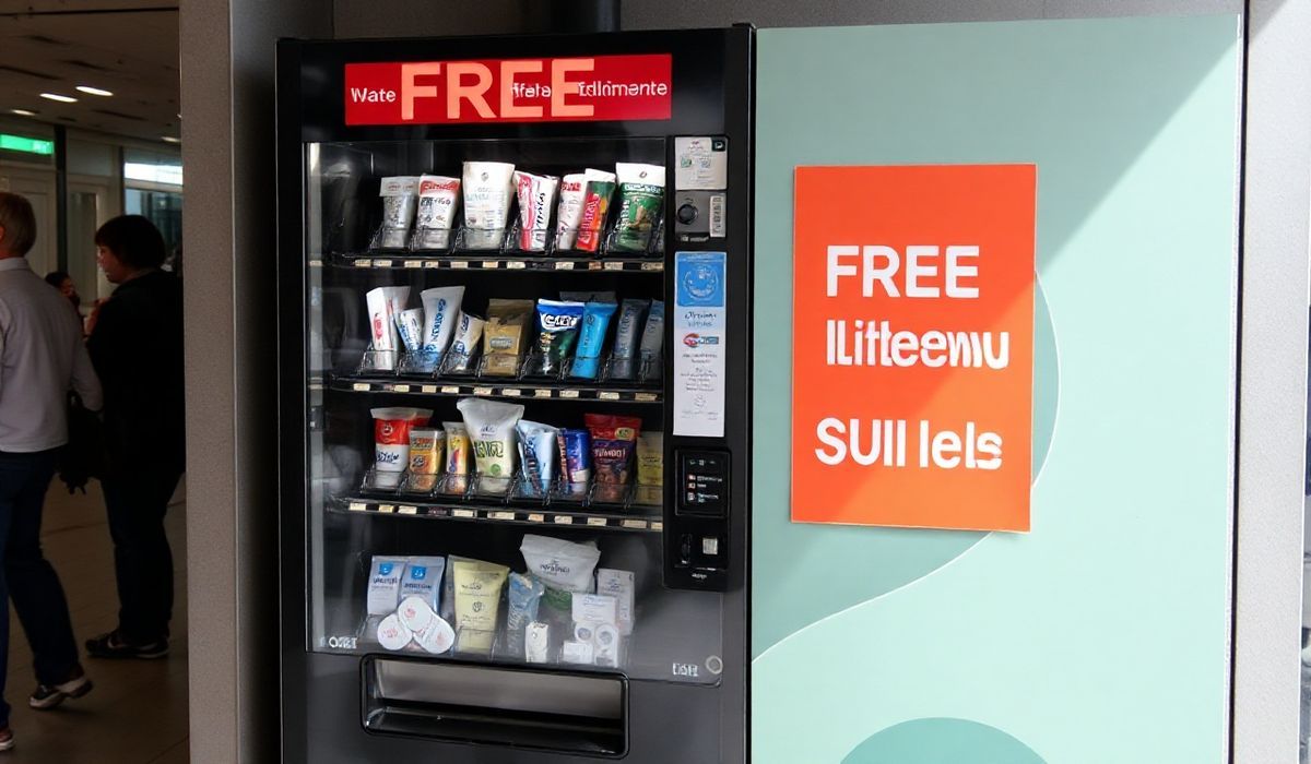 Innovative Vending Machines Bring Free Lifesaving Health Items to Waupaca County