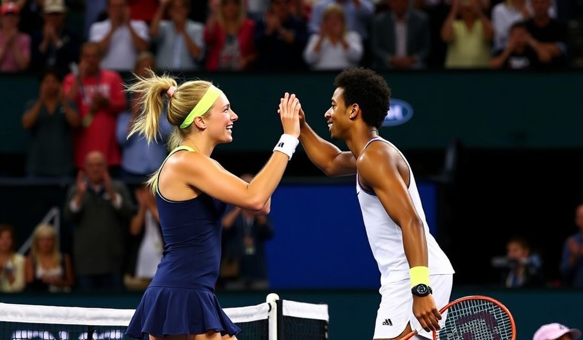 Dynamic Duo: Elina Svitolina and Gael Monfils Make History at Australian Open