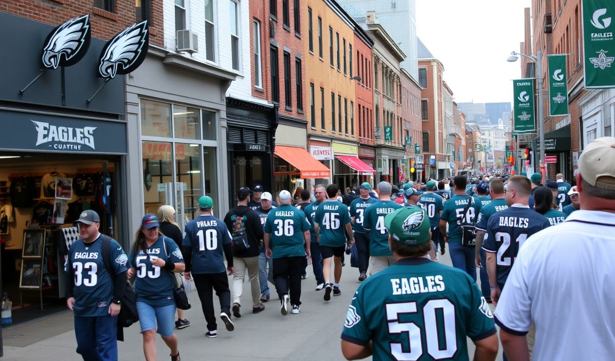 Where to Buy the Best Eagles Super Bowl Merch in Philadelphia