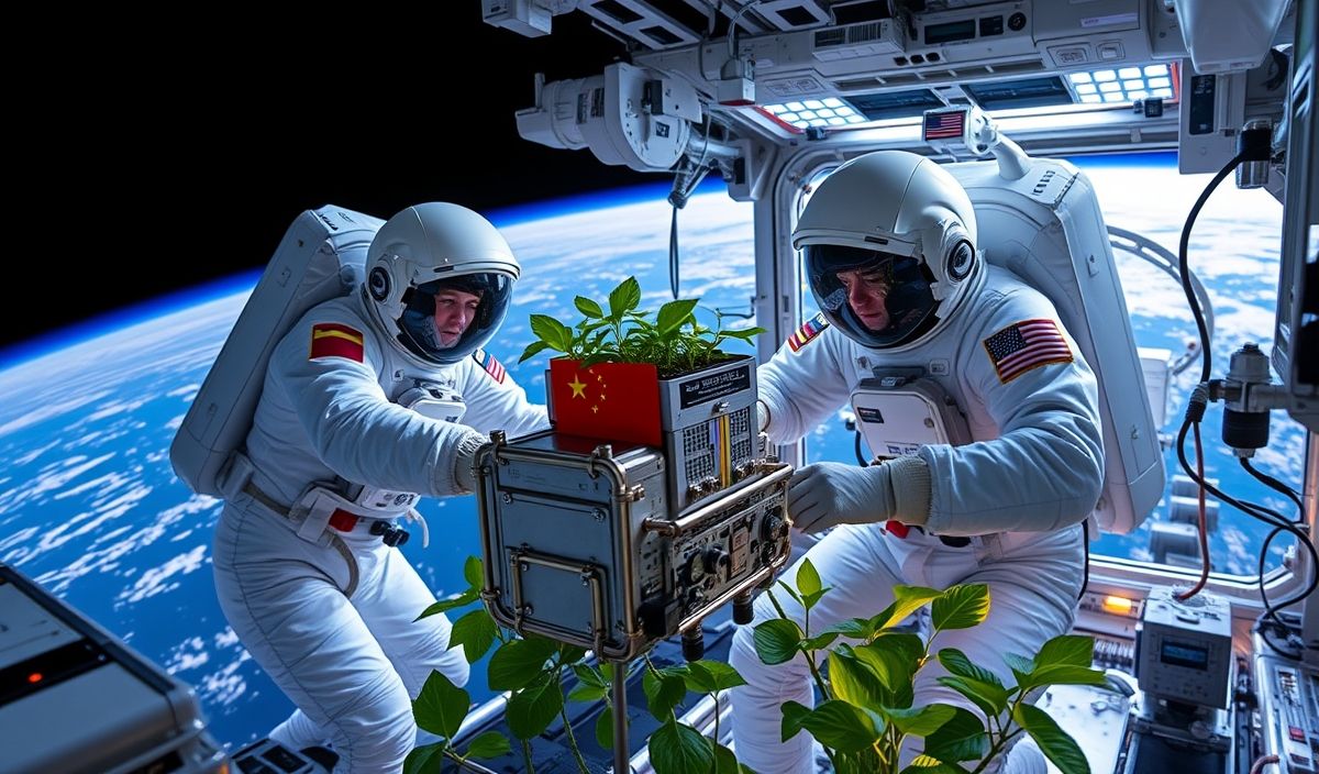 Chinese Astronauts Achieve Breakthrough with Artificial Photosynthesis in Space