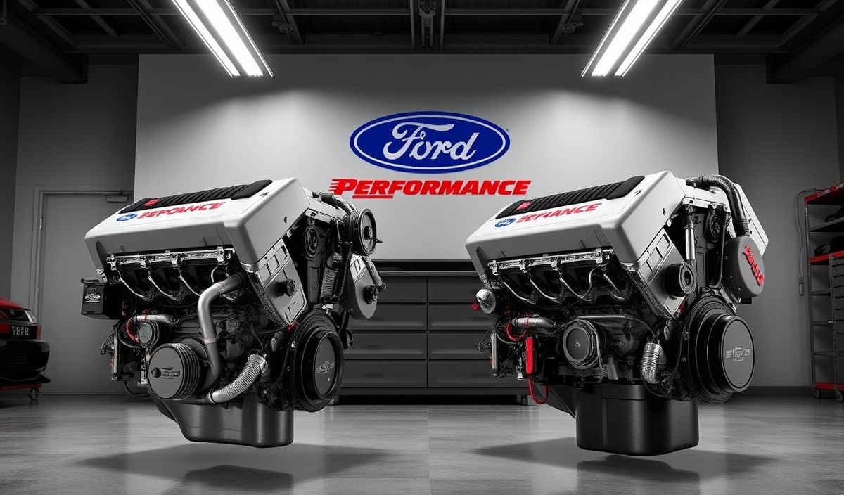 Ford Performance Unveils Powerful New V-8 Crate Engines